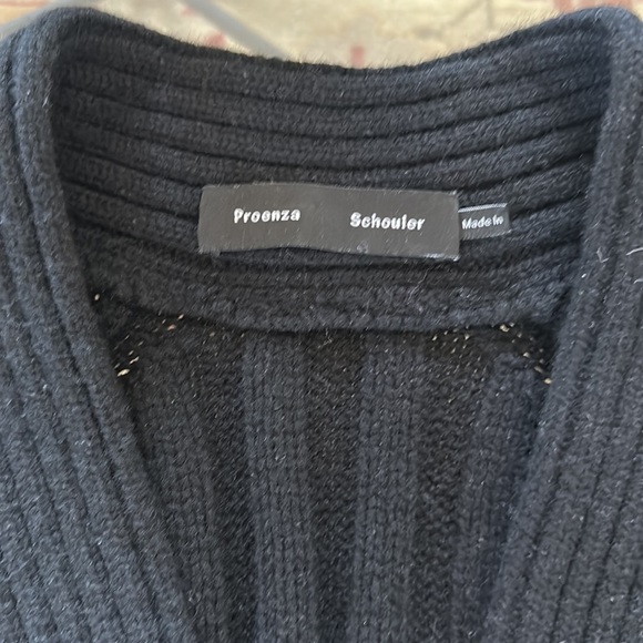 Proenza Schouler oversized sweater black cashmere/wool - Picture 2 of 5